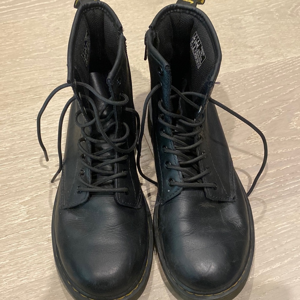 Black Kids size US 4 Doc Martins